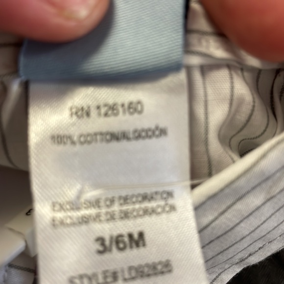 NWT Little Lad Baby Boy's 3 Piece Shirt, Pants and suspender elastic Set- - Picture 4 of 6